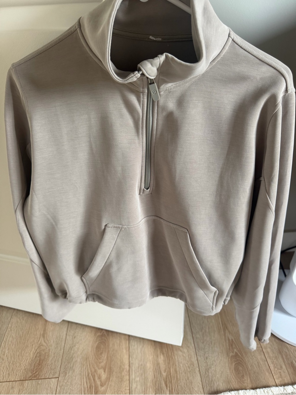 Lululemon brushed softstreme half -Zip Pullover Sweater